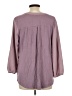 Fortune + Ivy 100% Polyester Purple Cardigan Size L - photo 2