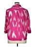 Chico's Pink 3/4 Sleeve Button-Down Shirt Size XL (3) - photo 2