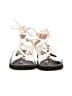 J.Crew Ivory Sandals Size 8 - photo 2