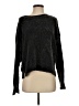 Assorted Brands Metallic Black Pullover Sweater Size S - photo 1