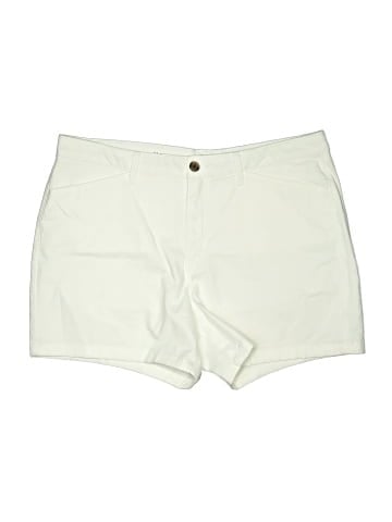 St. John's Bay Khaki Shorts (view 1)