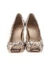 Stuart Weitzman Animal Print Brown Heels Size 4 1/2 - photo 2