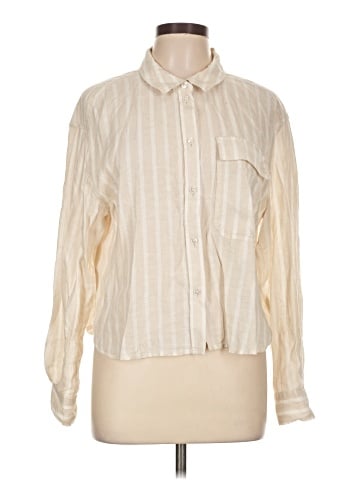 DKNY Jeans Long Sleeve Blouse (view 1)