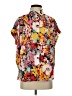 Jodifl Floral Red Short Sleeve Blouse Size S - photo 1