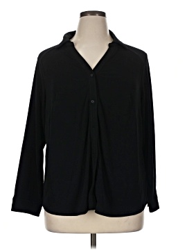 Adrianna Papell Long Sleeve Blouse