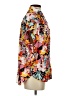 Jodifl Floral Red Short Sleeve Blouse Size S - photo 4