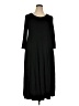 HOTOUCH Solid Black Casual Dress Size XXL - photo 1