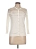 August Silk Ivory Cardigan Size L - photo 1