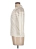August Silk Ivory Cardigan Size L - photo 5