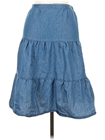 Wallflower Denim Skirt (view 1)