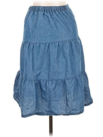 Wallflower Denim Skirt (view 2)