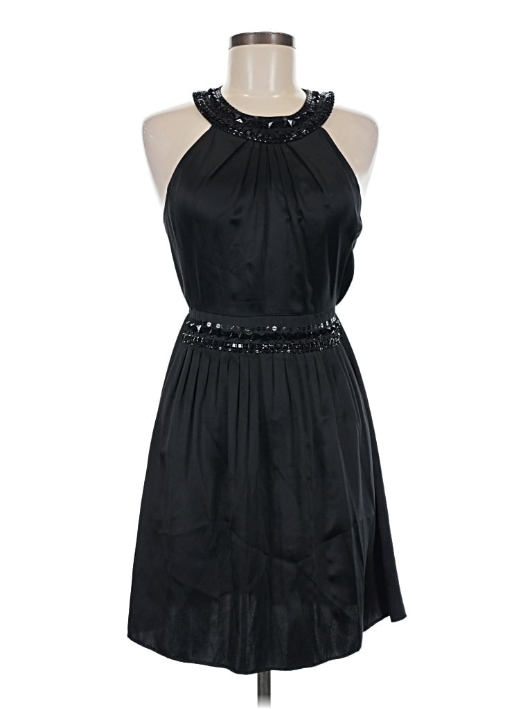 Pre-owned Bcbgmaxazria Cocktail Dress In Black