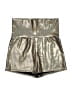 American Apparel Metallic Gold Shorts Size M - photo 1