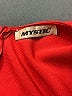 Mystic Solid Red Casual Dress Size L - photo 7
