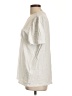 Express 100% Cotton Ivory Short Sleeve T-Shirt Size L - photo 5