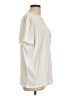 Express 100% Cotton Ivory Short Sleeve T-Shirt Size L - photo 4