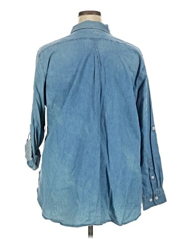 Ridgecut 3/4 Sleeve Button-Down Shirt (view 2)