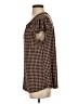 Tommy Hilfiger Houndstooth Brown Short Sleeve Blouse Size P (petite) - photo 5