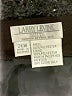 Larry Levine 100% Polyester Solid Black Dress Pants Size 26W - photo 4