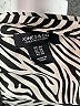 Jones & Co 100% Polyester Animal Print Silver 3/4 Sleeve Blouse Size 2X - photo 7