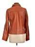 Samantha Sipos 100% Leather Orange Leather Jacket Size L - photo 2