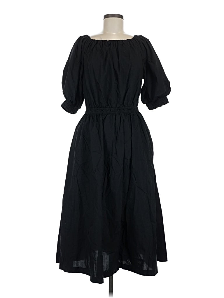 Pre-owned Gap Casual Dress In Black
