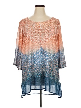 Catherines 3/4 Sleeve Blouse (view 1)