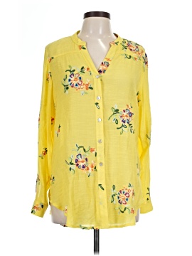 Fig And Flower Long Sleeve Blouse