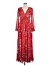 Indigo Rose Red Casual Dress Size M - photo 1