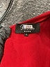 Parker Black Burgundy Black Cocktail Dress Size 6 - photo 4