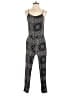 The Hanger 100% Cotton Paisley Gray Jumpsuit Size M - photo 1