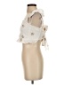 Kirious 100% Cotton Ivory Sleeveless Blouse Size XS - photo 5