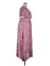BLOOMCHIC 100% Rayon Floral Pink Burgundy Casual Dress Size 20 - photo 4