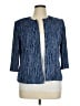 Alex Evenings 100% Polyester Blue Blazer Size XL - photo 1