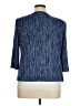 Alex Evenings 100% Polyester Blue Blazer Size XL - photo 2