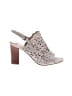 Via Spiga 100% Leather Ivory Sandals Size 6 1/2 - photo 1
