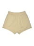 Anrabess Solid Yellow Khaki Shorts Size L - photo 2