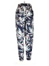 Olivaceous 100% Rayon Tropical Blue Casual Pants Size M - photo 2