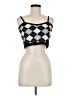 Boohoo 100% Polyester Black Tank Top Size M - photo 1