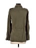 Topshop 100% Lyocell Green Tan Jacket Size 2 - photo 2