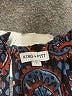 King + Pitt Paisley Blue Casual Dress Size S - photo 7
