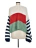 Oneonone Color Block White Pullover Sweater Size M - photo 2