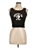 Romwe Black Sleeveless T-Shirt Size L - photo 1