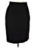 Giorgio Armani 100% Wool Solid Black Wool Skirt Size 28 waist (estimated) - photo 1