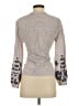 J.Crew 100% Cotton Gray Long Sleeve Blouse Size S - photo 2