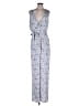 Splendid 100% Viscose Paisley Blue Jumpsuit Size M - photo 1