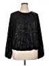 Torrid Black Long Sleeve Blouse Size 1X Plus (1) - photo 1