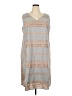 Purejill 100% Cotton Gray Casual Dress Size 2X - photo 1