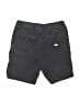 Quiksilver 100% Cotton Solid Black Cargo Shorts Size 14 - 16 - photo 2