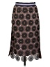 Current Air Print Brown Casual Skirt Size S - photo 1